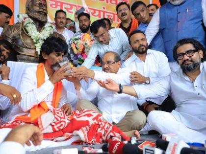 Maratha reservation : The real architect of the historic decision is the Chief Minister says Vikhe | मराठा आरक्षण; ऐतिहासिक निर्णयाचे खरे शिल्पकार मुख्यमंत्रीच : विखे Maratha reservation : The real architect of the historic decision is the Chief Minister says Vikhe | मराठा आरक्षण; ऐतिहासिक निर्णयाचे खरे शिल्पकार मुख्यमंत्रीच : विखे