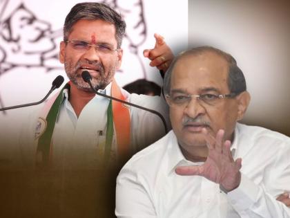 BJP leader Radhakrishna Vikhe Patil criticizes ncpsp Nilesh Lanke and Sharad Pawar | निलेश लंके हे सोशल मीडियाने निर्माण केलेलं वादळ, खरा चेहरा समोर आला; राधाकृष्ण विखेंचा हल्लाबोल