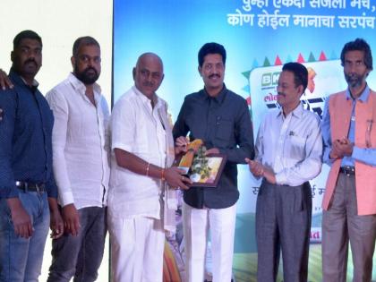 Launching 'Employment Generation' from Bajirao Gaikwad, Sarpanch of Vilholi | विल्होळीचे सरपंच बाजीराव गायकवाडांकडून ‘रोजगार निर्मिती’ला चालना