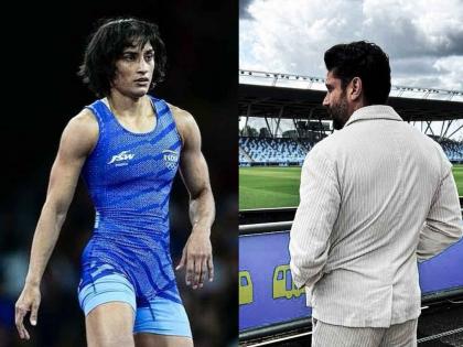 Farhan Akhtar heartbroken reacts on Vinesh Phogat s disqualification shares post | विनेश फोगाट अपात्र ठरल्यानंतर बॉलिवूड अभिनेत्याची पोस्ट, म्हणाला, 'तुझ्या दु:खाची कल्पना...'