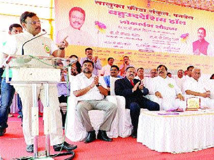  Do not wait for ministers to inaugurate - Vinod Tawde | उद्घाटनासाठी मंत्र्यांची वाट पाहू नका - विनोद तावडे