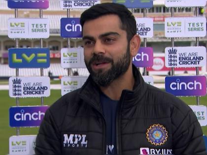 India vs England 1st Test : Virat Kohli said It would've been enjoyable to play and watch in day 5, but it's a shame | India vs England 1st Test Live : पावसानं विजय हिस्कावून घेतला अन् विराट कोहली भडकला, म्हणाला ही तर लाजिरवाणी बाब!