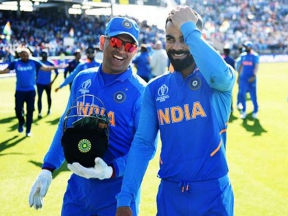 ICC World Cup 2019 MS Dhoni is great player - Virat Kohli | ICC World Cup 2019 : धोनी महान खेळाडू - विराट कोहली