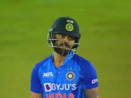 IND vs AUS Virat Kohli trolled for getting out cheaply in 1st T20 social media | IND vs AUS: Virat Kohli २ धावांवर बाद होताच नेटकरी पुन्हा खवळले, म्हणाले- 'हाच तुझा खरा फॉर्म'