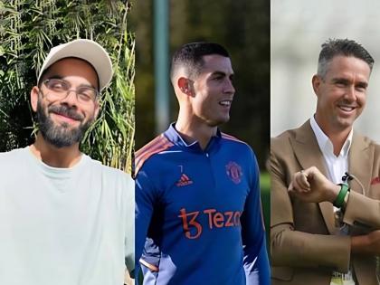 Virat Kohli and Kevin Pietersen have come out in support of Cristiano Ronaldo after his exit from Manchester United | मँचेस्टर युनायटेडमधून रोनाल्डोची हकालपट्टी; विराट आणि पीटरसन आले मदतीला धावून