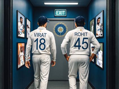 rohit sharma and virat kohli jersey number Will Retire In t20 and Test Cricket | सचिन तेंडुलकर, धोनीनंतर आता रोहित शर्मा आणि विराट कोहली यांनाही मिळणार 'हा' सन्मान?