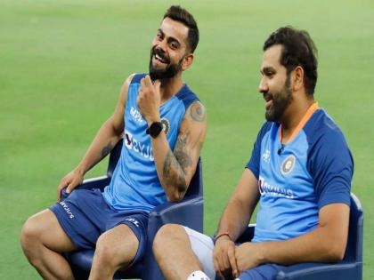 Virat Kohli is an option as a third opener at the T20 World Cup Rohit sharma's big statement ahead of ind vs aus series | IND vs AUS: "टी-20 विश्वचषकात तिसरा सलामीवीर म्हणून विराट कोहली हा पर्याय आहे", रोहित शर्माचं मोठं विधान