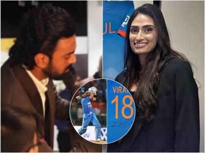 Virat Kohli Jersey Sold For 40 Lakhs In KL Rahul Athiya Shetty Charity Auction Also Know About Price Of Rohit Sharma MS Dhoni Bat | KL राहुल-अथियानं एवढ्या लाखांना विकली विराटची जर्सी; धोनी अन् रोहितची बॅट त्यापेक्षा स्वस्त