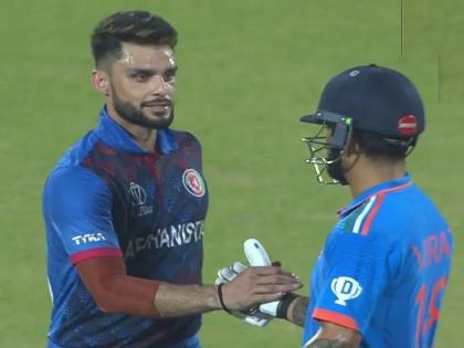 Ind Vs AFG: Virat and Naveen dispute resolved, camaraderie seen on field, then Gambhir reacts | Ind Vs AFG: विराट आणि नवीनमधला वाद मिटला, मैदानात दिसली मैत्री, मग गंभीरने दिली अशी प्रतिक्रिया 