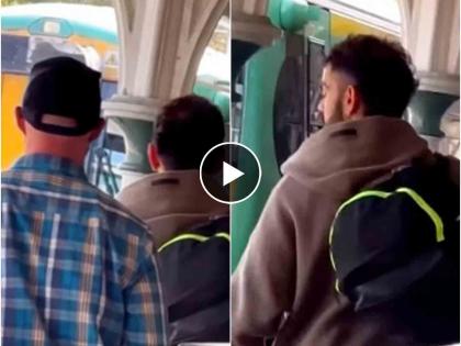 Virat Kohli leaves his superstar in India He Spot At Railway Station Patiently Waits For Train Watch Video | स्टारडम इंडियात! परदेशात ट्रेनची वाट बघताना स्पॉट झाला विराट; व्हिडिओ व्हायरल