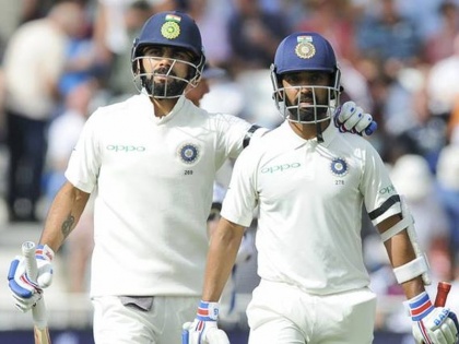 India vs England 3rd Test: 'Rahane' doing the same thing as Virat | India vs England 3rd Test: अशीच ‘विराट’ खेळी करीत ‘रहाणे’