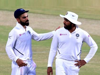 IND vs SL 2nd Test Live Updates Rohit Sharma is not my captain Reinstate Virat Kohli Kids hold poster sparks captaincy debate once again | Rohit Sharma vs Virat Kohli, Team India Captaincy: 'रोहित आमचा कर्णधार नाही, विराटलाच पुन्हा कॅप्टन करा...'; IND vs SL 2nd Test मध्ये पोस्टरमुळे नव्या वादाला तोंड? पाहा काय घडलं