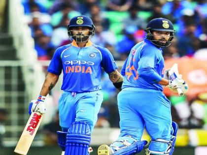 Kohli - Rohit dominated | कोहली - रोहित यांनी गाजवले वर्चस्व