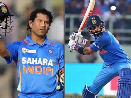 respect for sachin tendulkar will remain same even if virat kohli breaks his records | 'विराट कोहलीने कितीही विक्रम मोडले, तरी सचिनचं स्थान सर्वोच्च'