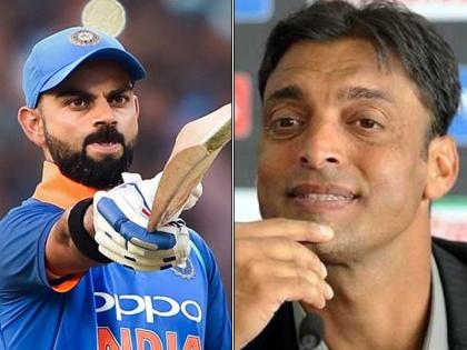 Shoaib Akhtar sets him a new challenge for Virat Kohli | कोहलीला शोएब अख्तरचं 'अतिविराट' चॅलेंज!