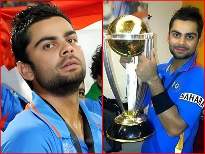 My career highlight is obviously winning the World Cup in 2011. I was 23 at the time, and I probably didn’t understand the magnitude of it, Virat Kohli  | मी खूप वर्ल्ड कप खेळलो आहे, आता...! तेंडुलकरचं नाव घेत विराट कोहलीनं व्यक्त केल्या भावना