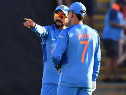 India vs England: Virat come for Dhoni's defense, gave a befitting reply | India vs England : धोनीच्या बचावासाठी धावला विराट, दिले सडेतोड उत्तर