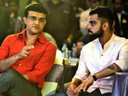 Sourav Ganguly has stepped forward to clarify that he played no part in Virat Kohli’s exit from captaincy | विराटसोबतच्या वादावर सौरव गांगुलीने अखेर मौन सोडले; म्हणाला, त्याचे कर्णधारपद...