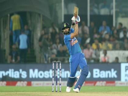India vs West Indies, 2nd T20I : Virat kohli became a highest run scorer in T20I, surpass rohit sharma record | India vs West Indies, 2nd T20I : कॅप्टन कोहलीचा 'विराट' पराक्रम; ट्वेंटी-20त नोंदवला विश्वविक्रम