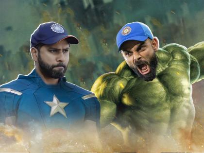 Question - a superhero suits Virat Kohli? Shubman Gill - Hulk, he's that Hulk energy and Rohit Sharma like Captain America at CEAT Awards | विराट कोहली 'Hulk', तर रोहित शर्मा कॅप्टन अमेरिका; असं का म्हणाला शुबमन गिल?