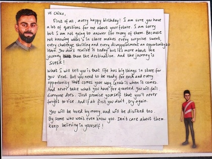 Virat Kohli's 31st birthday: Indian captain writes letter to 15-year-old self explaining life lessons, journey | Happy Birthday Virat Kohli : विराट कोहलीनं स्वतःलाच लिहिलं भावनिक पत्र; सांगितला यशाचा मंत्र
