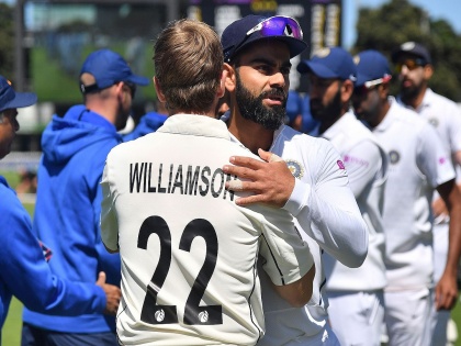 New Zealand vs India, 1st Test : Toss did matter but we weren’t competitive enough, say virat kohli after lossing  | NZ vs IND, 1st Test : पराभवानंतर विराट म्हणतो; नाणेफेकीचा कौल निर्णायक ठरला, अन्...