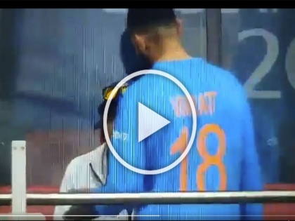India Vs New Zealand World Cup Semi Final : Fuming Virat Kohli Takes It Out On Ravi Shastri After Reckless Rishabh Pant's Dismissal  | Video : विराट कोहली अन् रवी शास्त्री यांच्यात तू तू मै मै; पंत बाद होताच कॅप्टन भडकला, पण का?