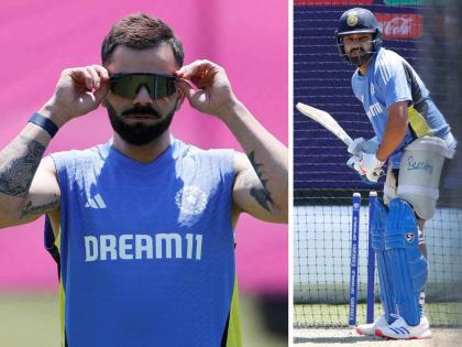 icc T20 World Cup 2024 live T20 int cricket match ind vs Ire scorecard online - India captain Rohit Sharma and Virat Kohli are on the verge of breaking historic records in the T20 World Cup 2024 opener clash against Ireland in June 5 | T20 World Cup 2024 IND vs IRE Live Match : रोहित शर्माला खुणावतोय MS Dhoniचा मोठा विक्रम, कोहलीही करणार 'विराट' पराक्रम 