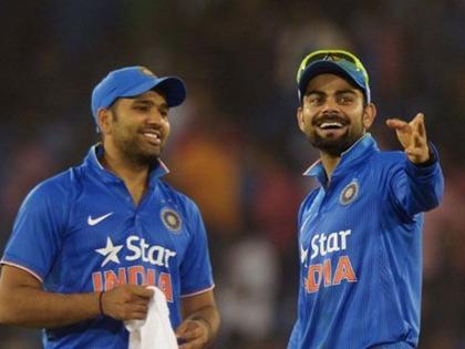 India vs Australia T20 : Virat kohli beat Rohit sharma as Captain's record | IND vs AUS T20 : रोहित शर्मापेक्षा कर्णधार म्हणून विराटच लई भारी!