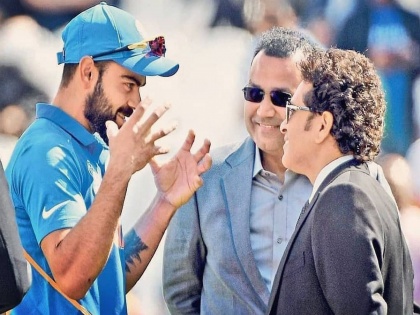 ICC World Cup 2019 : Virat Kohli's men get Sachin Tendulkar's masterplan to tackle team Pakistan | ICC World Cup 2019 : पाकचा सामना कसा कराल, 'विराट'सेनेसाठी तेंडुलकरचा मास्टर प्लान