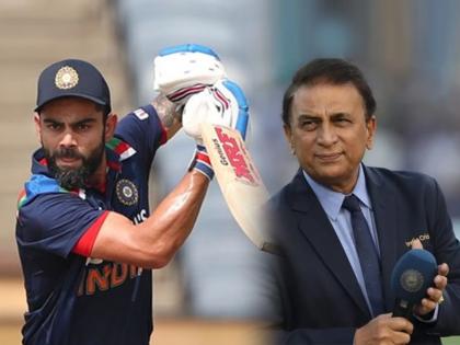 Sunil Gavaskar on Virat Kohli : "If I had about 20 minutes with Virat Kohli, I will be able to help him." - Sunil Gavaskar   | Sunil Gavaskar on Virat Kohli : 20 मिनिटांच्या मार्गदर्शनाने विराट कोहलीचा फॉर्म परत आणून देऊ शकतो; सुनील गावस्कर म्हणाले, माझ्याकडे खास मंत्र! 