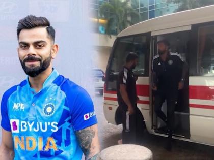Virat Kohli did not travel with the Indian team to Port of Spain on Monday evening, raising speculations about his availability for Tuesday’s ODI series decider, SKY vs Samson in final lap | विराट कोहली तिसऱ्या वन डेतही नाही खेळणार? समोर आले मोठे अपडेट्स, संजू-सूर्याला लास्ट चान्स