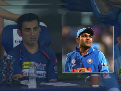 Virender Sehwag criticizes Gautam Gambhir along with team management after Lucknow Super Giants defeat in lsg vs gt match  | लखनौच्या पराभवानंतर वीरूचा 'गंभीर' सवाल; चुकीचा निर्णय 'भोवला' म्हणत काढली खरडपट्टी