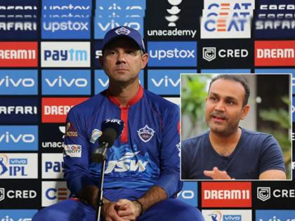 Virender Sehwag slams coach Ricky Ponting after Delhi Capital fifth consecutive defeat in IPL 2023  | "कोच काहीच करत नाही, त्याची भूमिका शून्य", दिल्लीच्या सलग पाचव्या पराभवानंतर वीरू संतापला