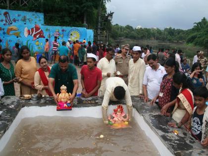 Municipality ready for Ganapati Virsajan procession; 'These' are the Virsjan Ghats | गणपती विर्सजन मिरवणुकीसाठी पालिका सज्ज; 'हे' आहेत विर्सजन घाट