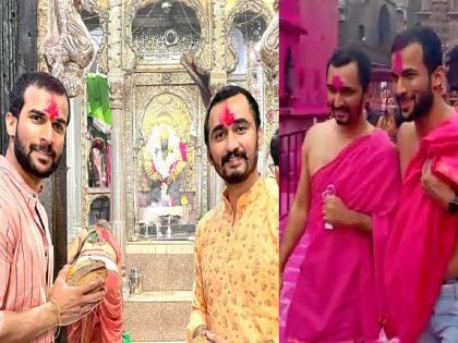 Bigg Boss winner Vishal Nikam pays homage to Ambabai and jotiba | बिग बॉस विजेत्या विशाल निकमने घेतले अंबाबाई अन् जोतिबाचे दर्शन