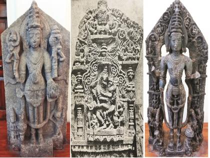 16 ancient idols of Lord Vishnu in the Dr. BAMU premises; have you seen | विद्यापीठ परिसरात भगवान विष्णूंच्या १६ प्राचीन मूर्ती; अनोखे संकलन तुम्ही पाहिले का?