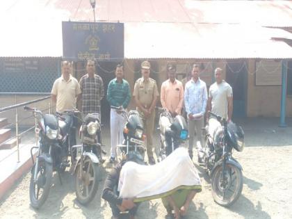 Five stolen bikes seized, two accused in police custody | चोरीच्या पाच दुचाकी जप्त, दोन आरोपींना पोलिस कोठडी