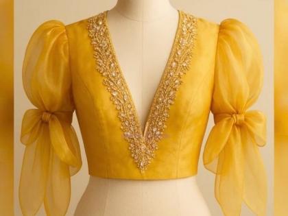 V Neck ब्लाऊजचा ट्रेंड! साडी-लेहेंग्यावर दिसेल शोभून, पुढच्या गळ्यासाठी ५ लेटेस्ट पॅटर्न- दिसाल झक्कास..