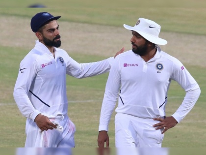 ICC Test batting rankings : Rohit Sharma overtakes Virat Kohli, becomes the highest-ranked Indian batsman, Joe Root now sits top | ICC Test batting rankings : इंग्लंडचा कर्णधार जो रूट अव्वल, रोहित शर्मानं कॅप्टन विराट कोहलीला टाकले मागे