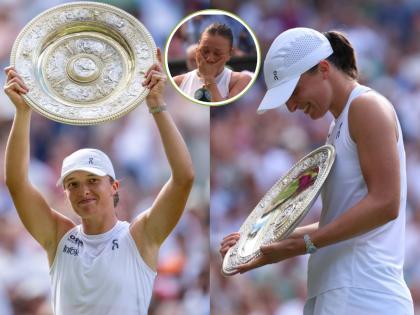 Wimbledon 2025 Women's Singles Final Iga Swiątek Dominates Amanda Anisimova In Straight Sets Win For 1st Wimbledon Title | इगा स्वियातेक विम्बल्डनची नवी सम्राज्ञी! तिनं अमांडा अनिसिमोव्हाला रडवलं! १९८८ नंतर पहिल्यांदाच असं घडलं Wimbledon 2025 Women's Singles Final Iga Swiątek Dominates Amanda Anisimova In Straight Sets Win For 1st Wimbledon Title | इगा स्वियातेक विम्बल्डनची नवी सम्राज्ञी! तिनं अमांडा अनिसिमोव्हाला रडवलं! १९८८ नंतर पहिल्यांदाच असं घडलं