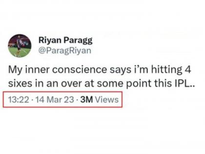 Riyan Parag Viral Tweet