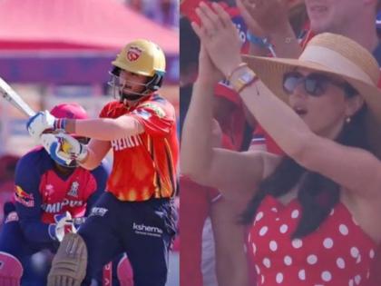 IPL 2025 RR vs PBKS Nehal Wadhera Hits Blazing Fifty To Get Punjab Kings Back On Track After Losing Three Early Wickets Preity Zinta Reaction | Nehal Wadhera नं फिफ्टीसह सावरला डाव; मग प्रीती झिंटानं संघाच्या हिरोला अशी दिली दाद