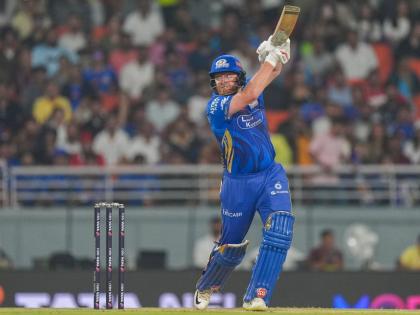 IPL 2025 Eliminator Match GT vs MI Jonny Bairstow Mis Fifty But Blast In Powerplay He takes Prasidh Krishna for 26 runs In One Over | Jonny Bairstow चा बेस्ट शो! पावरप्लेमध्ये 'पर्पल कॅप'सह मिरवणाऱ्या बॉलरलाही धु धु धुतलं