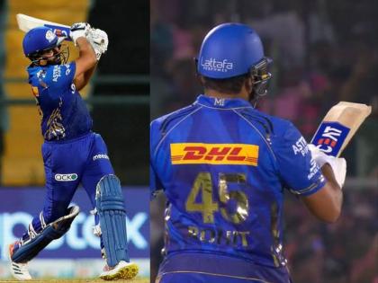 IPL 2025 Eliminator Match GT vs MI Rohit Sharma Becomes First Indian Player In IPL History To Hit 300 Sixes 2nd In Overall See Record | IPL 2025 Eliminator : हिटमॅन रोहितनं खास 'ट्रिपल सेंच्युरी'सह रचला इतिहास; जाणून घ्या त्याचा रेकॉर्ड