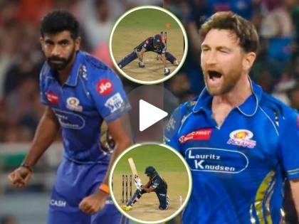 IPL 2025 Eliminator MI vs GT Jasprit Bumrah Ends Washington Sundar's With Toe-Crushing Yorker And Richard Gleeson Bowled Sai Sudharsan Game Changers Movement Of Match Watch Video | आधी बुमराह; मग रिचर्ड ग्लीसन! दोन परफेक्ट यॉर्करवर MI च्या बाजूनं फिरला सामना (VIDEO)