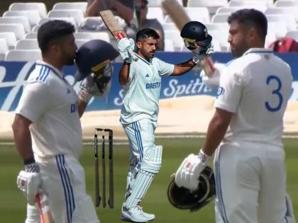 England Lions vs India A,1st Unofficial Test Karun Nair Double Century Before England Series Headingley Test Confirmed IND vs ENG | IND vs ENG : नायर ऑन फायर! इंग्लंडमधील द्विशतकी खेळीसह पठ्ठ्यानं किंग कोहलीच्या जागेवर टाकला 'रुमाल'