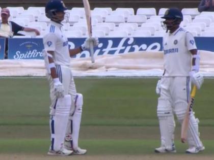 England Lions vs India A 1st Unofficial Test Yashasvi Jaiswal Abhimanyu Easwaran Dhruv Jurel Nitish Kumar Reddy Fifty Match Result Drawn | इंग्लंड दौऱ्याआधी टीम इंडियाला दिलासा! पहिल्या डावात फ्लॉप ठरलेल्या यशस्वीसह तिघांची बॅट तळपली