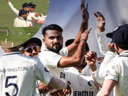 ENG vs IND 2nd Test Day 2 Stumps England Trail By 510 Runs Brook Root steady the ship after top order collapses | ENG vs IND : भेदक मारा अन् 'स्लिप'मध्ये जागता पहारा! टीम इंडियानं उडवली यजमान इंग्लंडची झोप