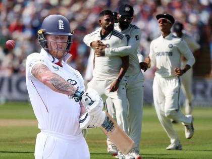 England vs India 2nd Test Mohammed Siraj Gets Two Wickets In Two Balls And England Have Lost Half Their Dide For Just 84 Runs | DSP सिराजचा जलवा! रुटनं गिफ्ट स्वरुपात दिली विकेट! बेन स्टोक्सवर 'गोल्डन डक'ची नामुष्की